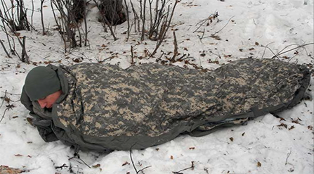 saco de dormir militar para clima frio extremo