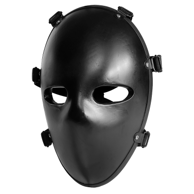 Capacete NIJ LEVEL III-A Viseira balística máscara de vidro à prova de balas
        