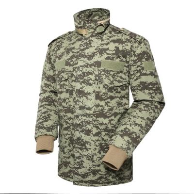 jaqueta de lã militar de inverno camuflagem digital