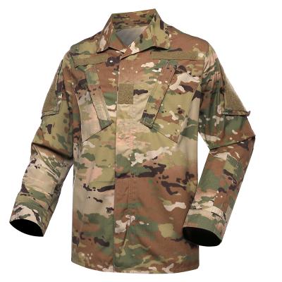 Tactical do exército militar 65% poliéster 35% algodão camuflagem acu uniforme