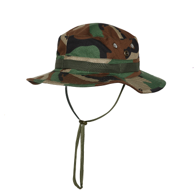 boné de chapéu boonie de caminhada ao ar livre do exército militar de camuflagem
